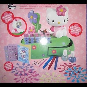Vintage 2004 Hello Kitty Nail Vanity Set